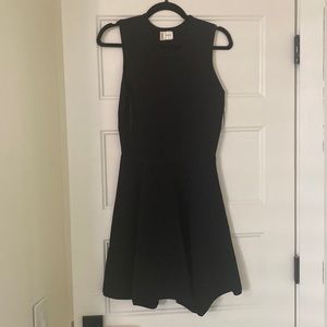 Women’s Super Flattering Black Peplum Dress